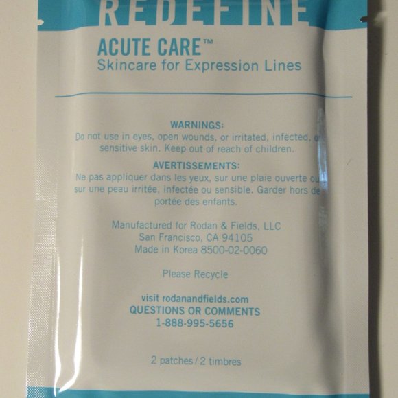 AUTHENTIC BRAND NEW RODAN AND FIELDS ACUTE CARE 1 INDIVIDUAL PACKET - Picture 1 of 4